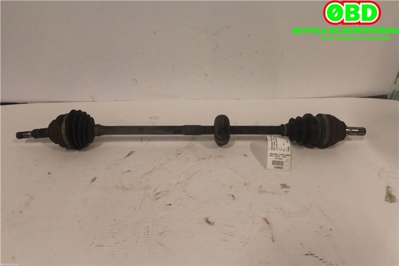 Drivaksel høyre foran til Opel Zafira A 1999-2005 (OPEL|93187066|374612|)