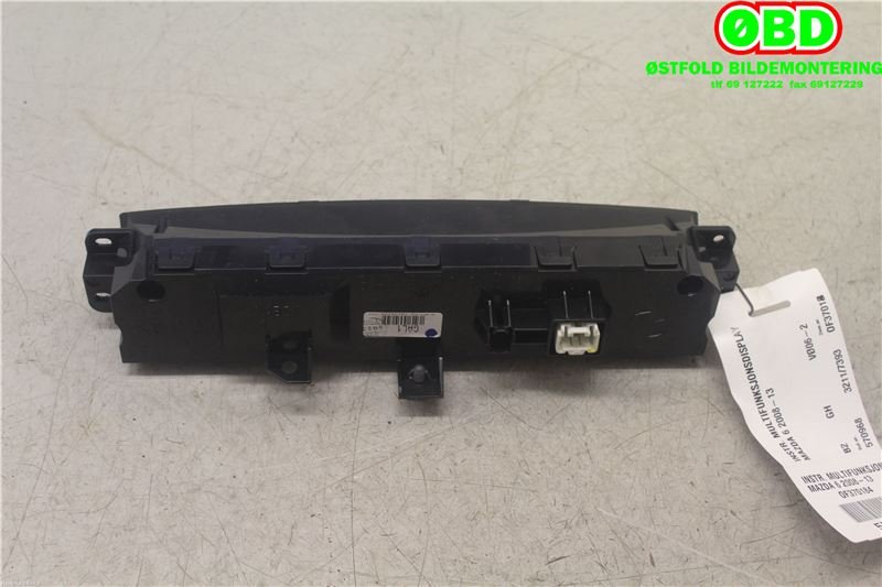 Multimedia display (MCU - Media Controller Unit) til Mazda 6 2010-2013 (Type II, Fase 2)  (MAZDA|GAL1611J0|)