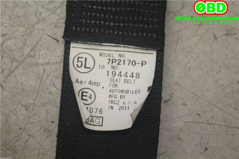 Airbag beltestrammer til Peugeot 107 2006-2014  (PEUGEOT|8974LL|)