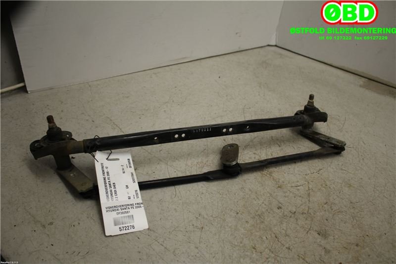 Viskeroverføring til Hyundai Santa Fe, 2006-2009 (Type II, Fase 1)  (HYUNDAI|981202B000)