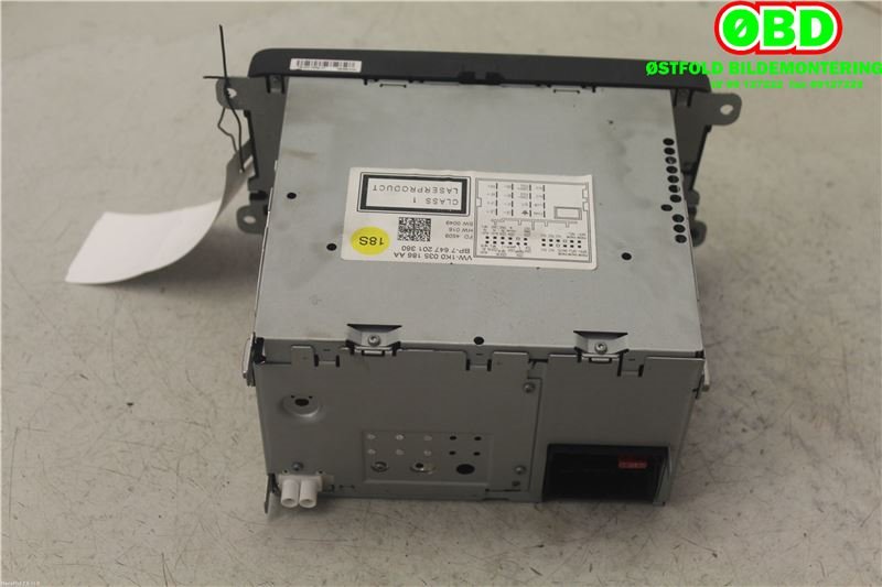 Bilstereo til VW Passat 2005-2010 (B6) (B6) (VOLKSWAGEN|1K0 057 187 AX||1K0035186AA)
