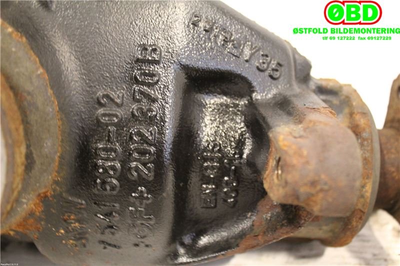 Kardang klokke bak til BMW 3-Serie 2005-2011 (E90/E91/E92/E93) (E90/E91/E92/E93) (BMW|33 10 7 566 170||7598855)