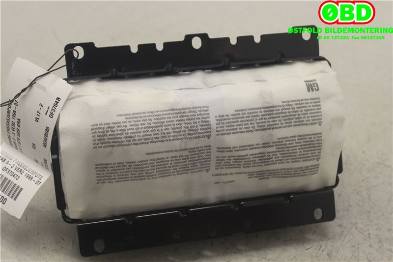Airbag passasjer til Saab 9-3 2003-2007 (Type II, Fase 1) (SAAB||12757627)