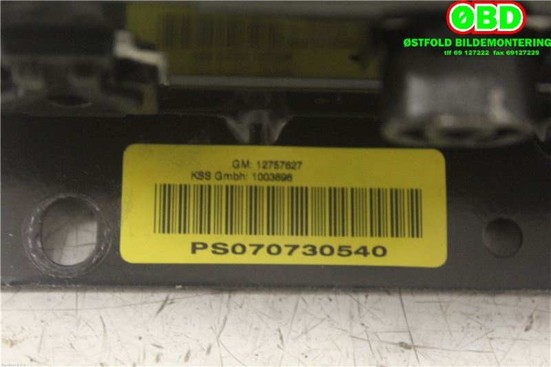 Airbag passasjer til Saab 9-3 2003-2007 (Type II, Fase 1) (SAAB||12757627)