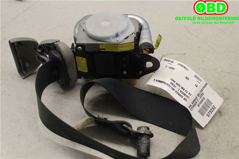 Airbag beltestrammer til Citroën C-Zero, 2011-2020  (CITROEN|8977L3)