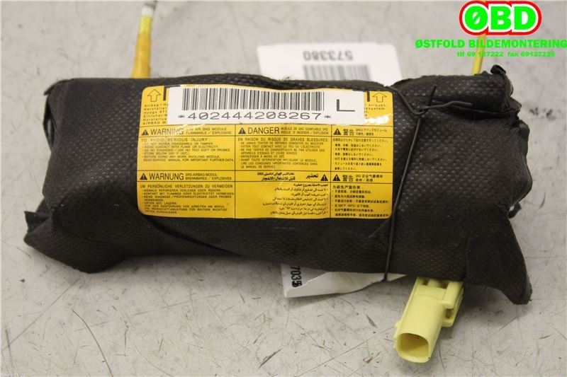 Airbag sidepute venstre til Mitsubishi Outlander, 2007-2010 (Type II, Fase 1) (MITSUBISHI|)