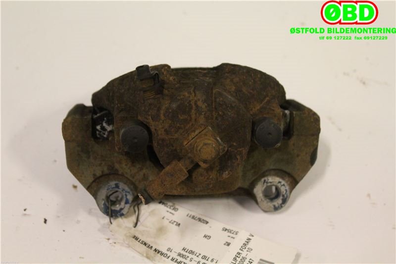Bremsecaliper venstre foran til Saab 9-5 2006-2010 (Type I, Fase 3) (SAAB|)