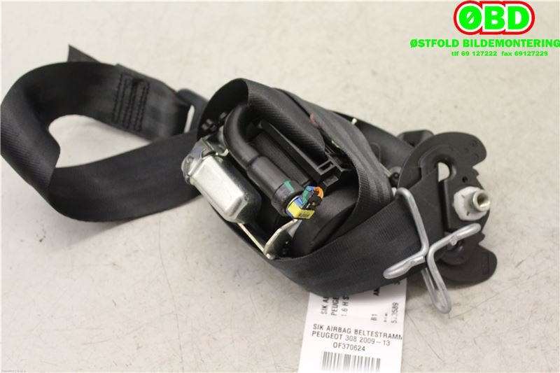 Airbag beltestrammer til Peugeot 308 2007-2011 (Type I, Fase 1)  (PEUGEOT|8975K5|)