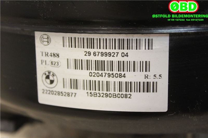 Bremsekraft-forsterker til BMW i3 2013-2022  (BMW i3|34336858913|)