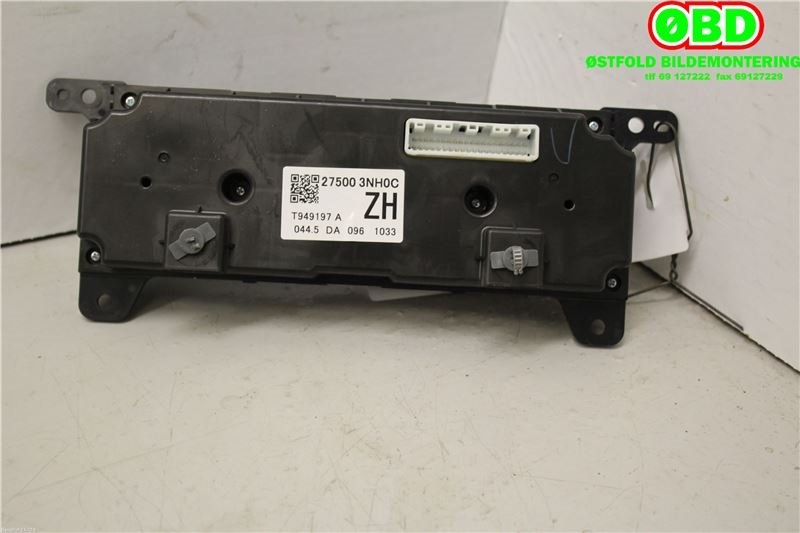 Varmeapparat betjening til Nissan Leaf 2011-2017 (Type I)  (NISSAN|275003NH0C|)
