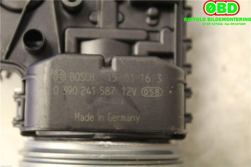 Viskermotor frontrute til Peugeot 308 2013-2021 (Type II)  (PEUGEOT||0390241587)