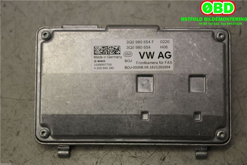 Sensor radar til Škoda Superb, 2015-->> (Type III)  (SKODA|3Q0 980 654 F)