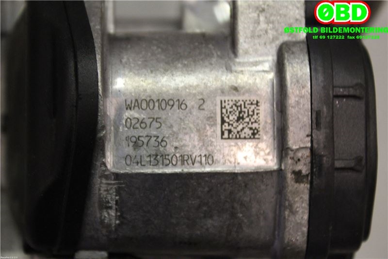 EGR-ventil til Škoda Superb 2015-->> (Type III)  (SKODA|04L 131 501 R|04L 131 501 AD|04L131501R)