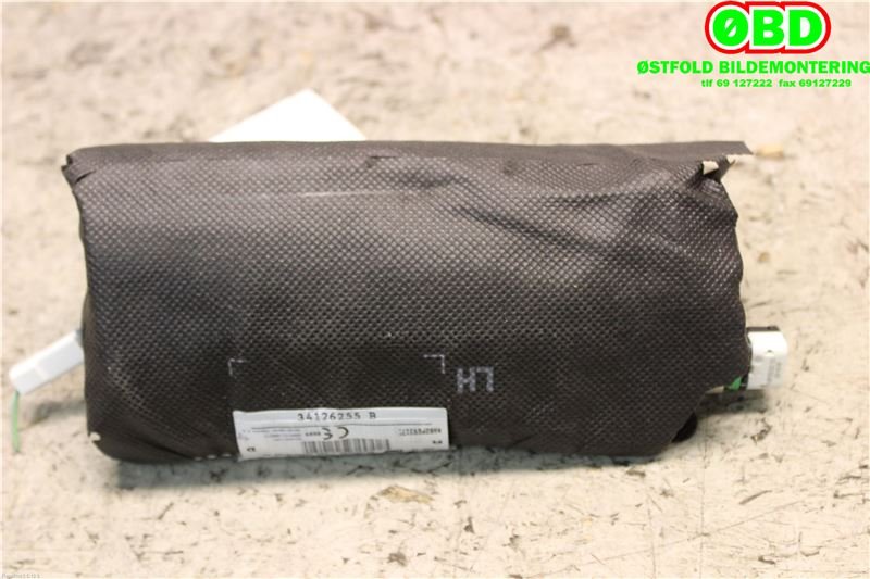 Airbag sidepute venstre til Peugeot 308, 2013-2021 (Type II)  (PEUGEOT|9805576780)