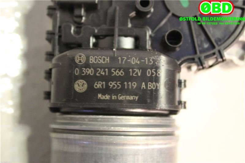Viskermotor frontrute til Škoda Citigo 2012-2019 (Skoda||0390241566|6R1955119A)