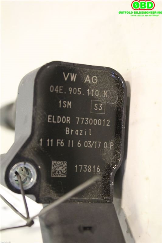 Coil elektronisk til Škoda Citigo 2012-2019  (Skoda|04E 905 110 K|04E 905 110 P|04E905110M)