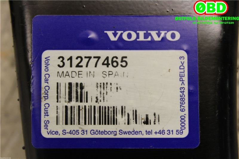 Bærebru høyre foran nedre til Volvo S40 2004-2007 (Type II, Fase 1)  (VOLVO|31277465|)