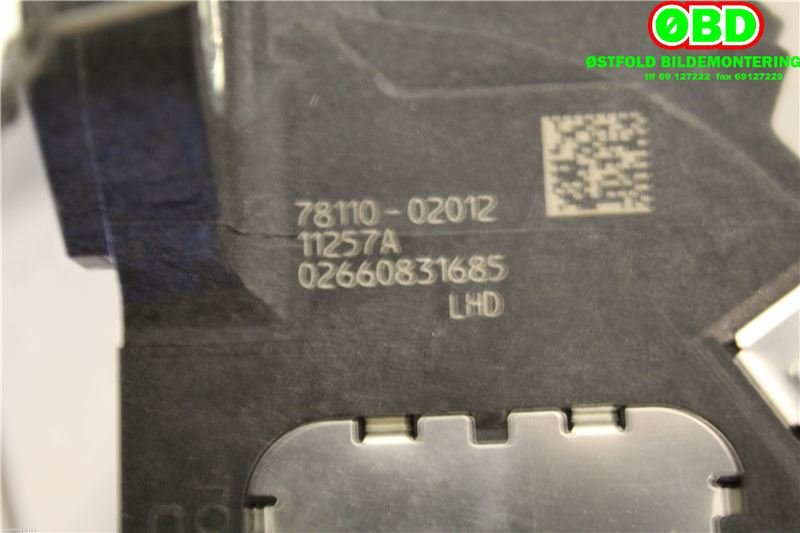 Pedal gass til Toyota Auris 2010-2012 (Type I, Fase 2)  (TOYOTA|7811002012|)