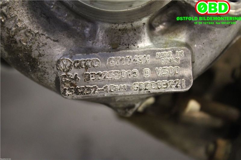 Turbo til Mitsubishi Outlander 2003-2006 (Type I)  (MITSUBISHI|)