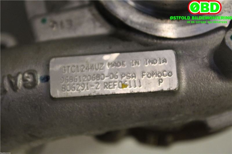 Turbo til Volvo V40 2012-2019  (VOLVO|36010147|9686120680)