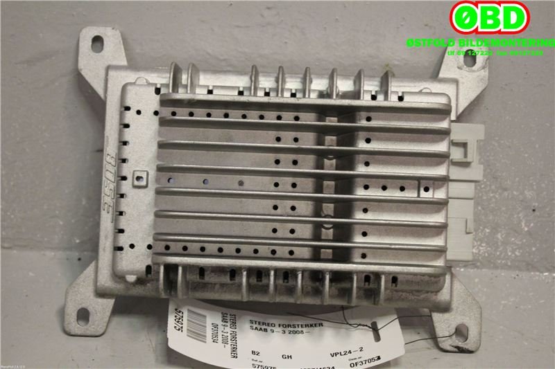 Bilstereo forsterker til Saab 9-3, 2008-2011 (Type II, Fase 2)  (SAAB|12771188)