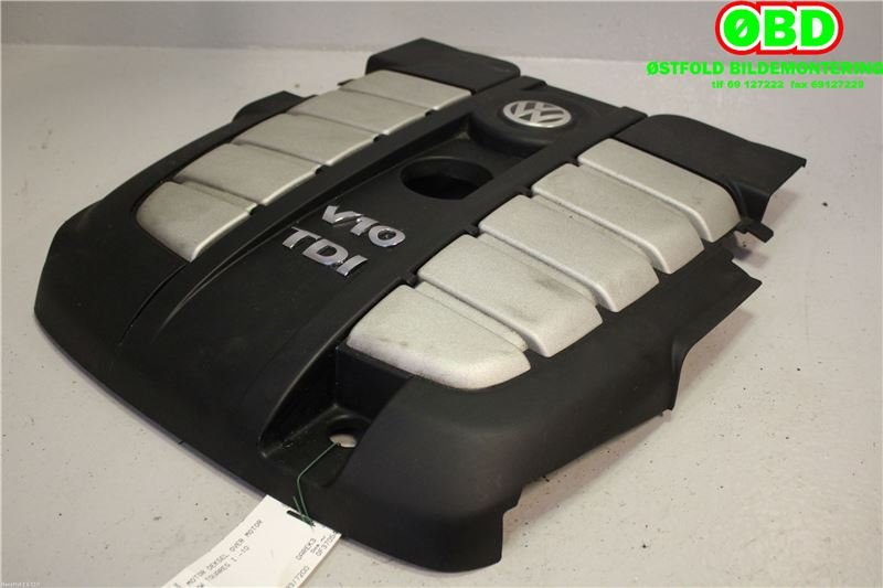 Motordeksel over motor til VW Touareg 2007-2010 (Type I, Fase 2)  (VOLKSWAGEN|07Z 103 925 P|)