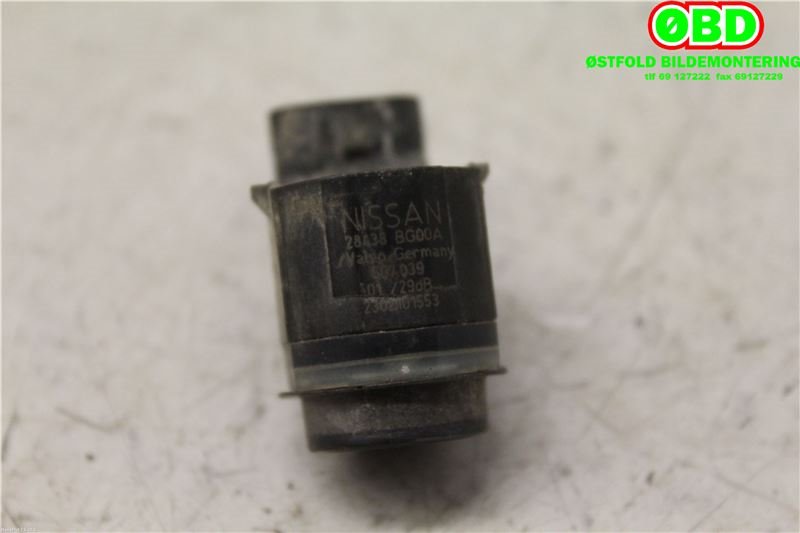 Parkeringssensor bak til Nissan Qashqai 2010-2014 (Type I, Fase 2)  (NISSAN|28438BG00A|)