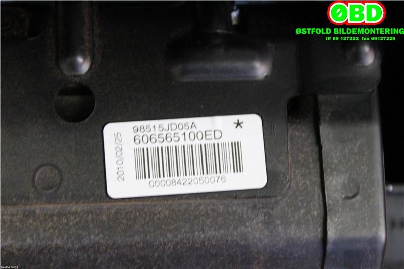 Dashbord til Nissan Qashqai 2010-2014 (Type I, Fase 2)  (NISSAN|68030JD90A|)