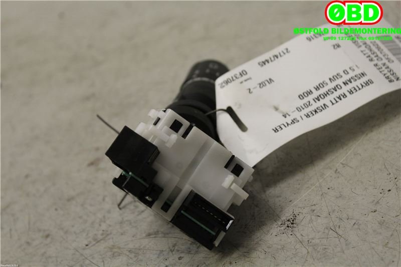 Bryter visker til Nissan Qashqai 2010-2014 (Type I, Fase 2)  (NISSAN|25260JD01A|)