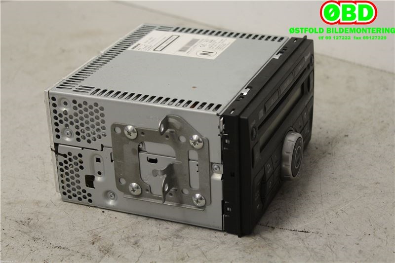 Bilstereo til Nissan Qashqai 2010-2014 (Type I, Fase 2)  (NISSAN|28184JD45A|)
