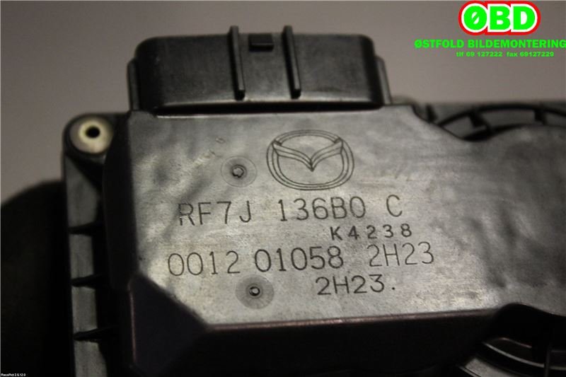 Spjeldhus til Mazda 6 2002-2008 (Type I)  (MAZDA|RF7J136B0C|)
