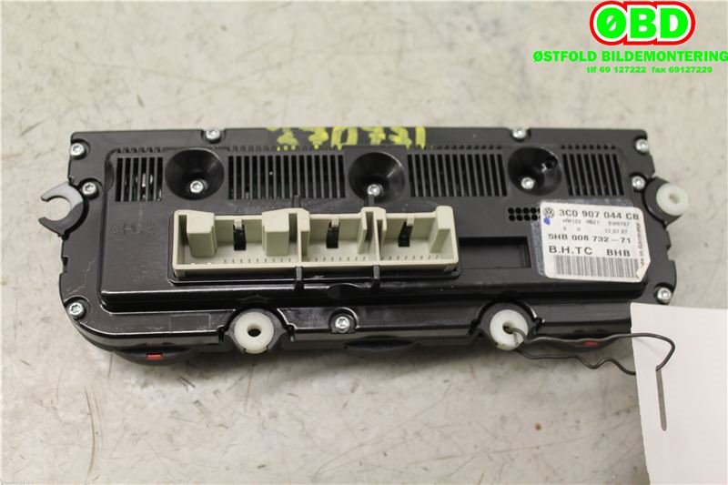 Varmeapparat betjening til VW Passat 2005-2010 (B6) (B6) (VOLKSWAGEN|3C0 907 044 DK||3C0907044CB)