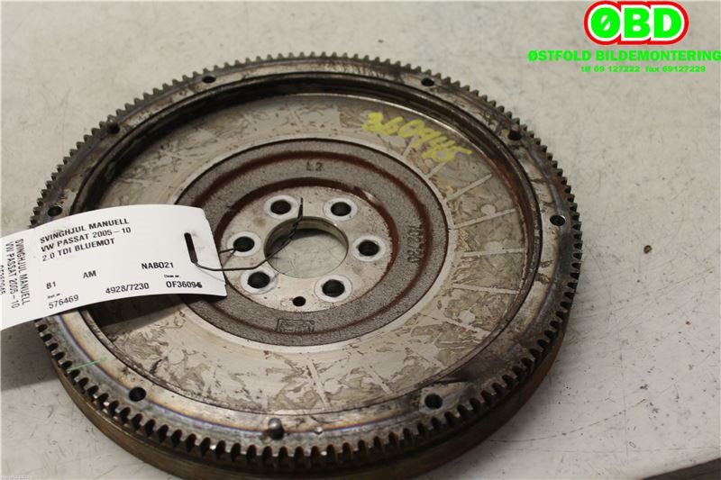 Svinghjul manuell til VW Passat 2005-2010 (B6) (B6) (VOLKSWAGEN|03G 105 266 BM|)