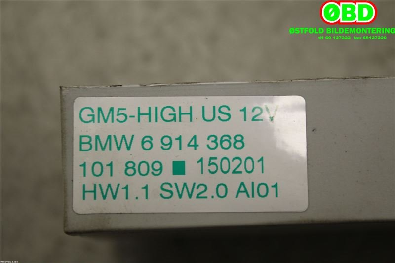 Styreenhet comfort (BCM) til BMW 3-Serie 1998-2005 (E46) (E46) (BMW M3||6914368)