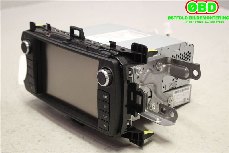 Bilstereo til Toyota Yaris 2014-2020 (Type III, Fase 2) (TOYOTA|861400D230|)