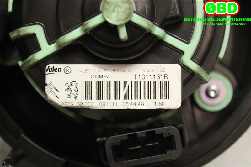 Varmeapparat motor til Citroën C4 2011-2017 (Type II) (CITROEN|6441CZ|)