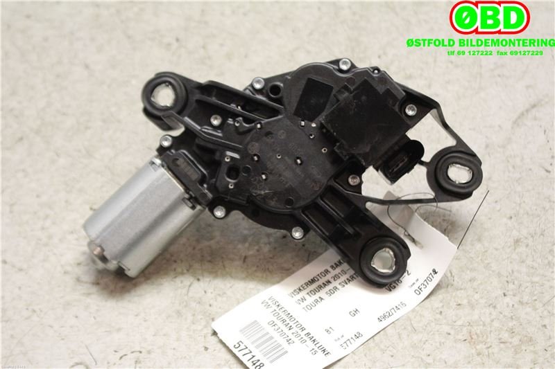 Viskermotor bakrute til VW Touran 2010-2015 (Type I, Fase 3)  (VOLKSWAGEN|5K6 955 711 B||5K6955711B)