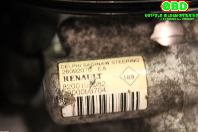 Servo pumpe mekanisk til Nissan Primera 2002-2007 (P12) (P12) (NISSAN|49110AW300|)