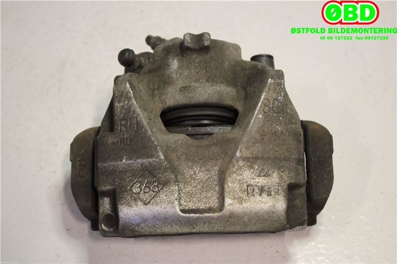 Bremsecaliper høyre foran til Dacia Duster 2010-2017 (Type I)  (1.5 DCI K9K-898|410018218R|)