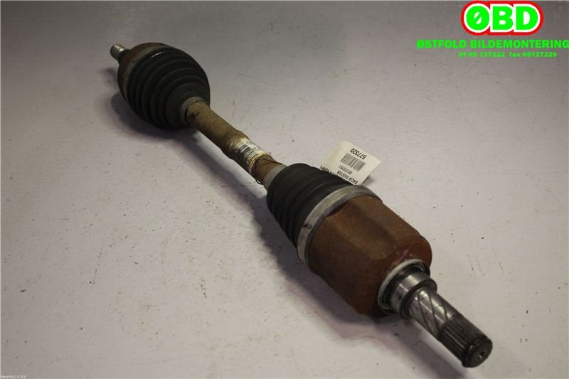 Drivaksel venstre foran til Dacia Duster 2010-2017 (Type I)  (1.5 DCI K9K-898|391017275R|391016840R|)