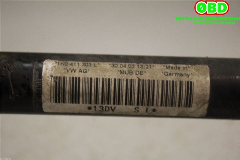 Stabilisatorstag foran til Audi A3 2003-2008 (Type II, Fase 1)  (AUDI|1K0 411 303 BH||1K0411303L)