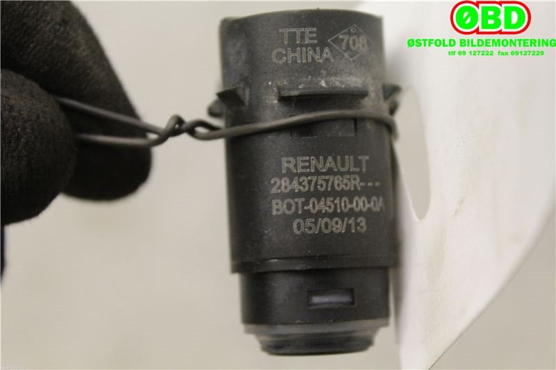 Parkeringssensor bak til Dacia Duster 2010-2017 (Type I)  (1.5 DCI K9K-898|284375765R|)