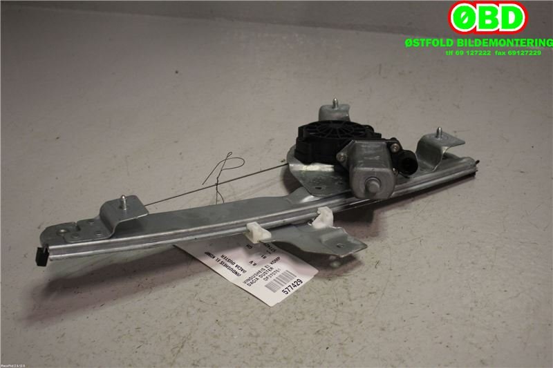 Ruteheis venstre bak til Dacia Duster 2010-2017 (Type I) (1.5 DCI K9K-898|827211875R|827211273R|)