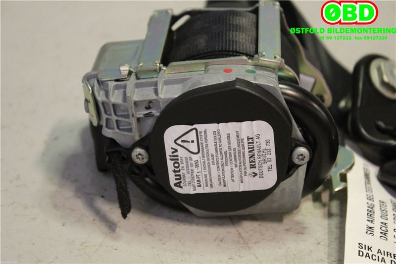 Airbag beltestrammer til Dacia Duster 2010-2017 (Type I) (1.5 DCI K9K-898|)