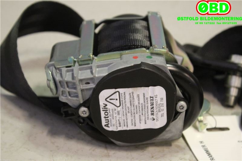 Airbag beltestrammer til Dacia Duster 2010-2017 (Type I) (1.5 DCI K9K-898|)
