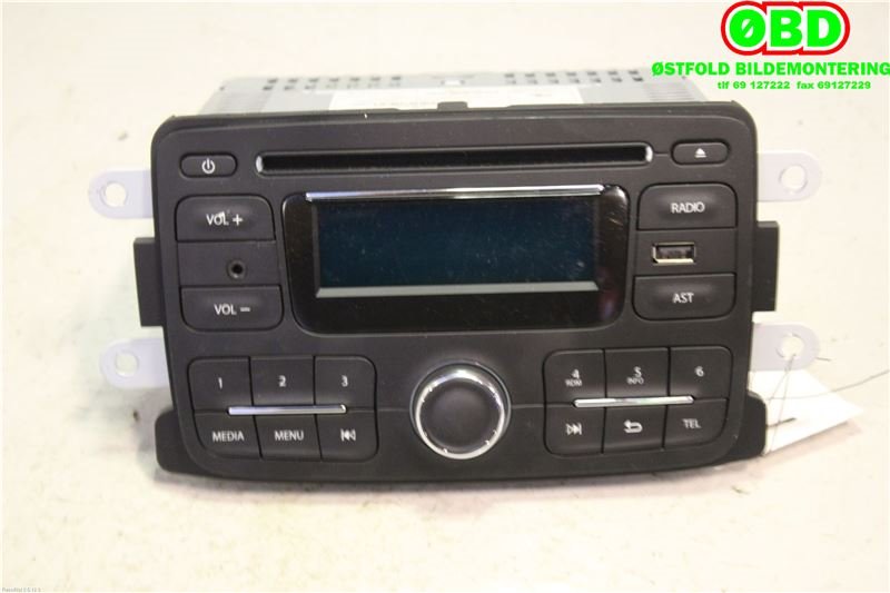 Bilstereo til Dacia Duster, 2010-2017 (Type I) (1.5 DCI K9K-898|)