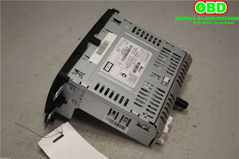 Bilstereo til Dacia Duster 2010-2017 (Type I)  (1.5 DCI K9K-898||281155216R)