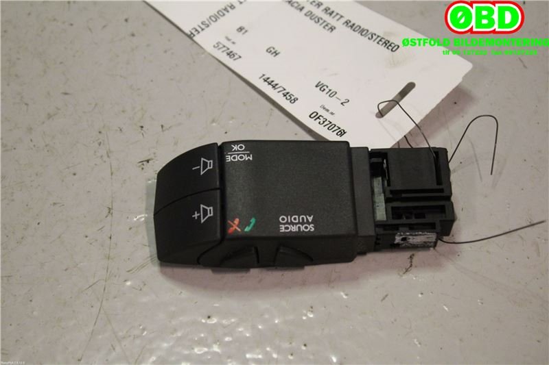 Bryter diverse til Dacia Duster 2010-2017 (Type I)  (1.5 DCI K9K-898||344422023GB|255522448R)