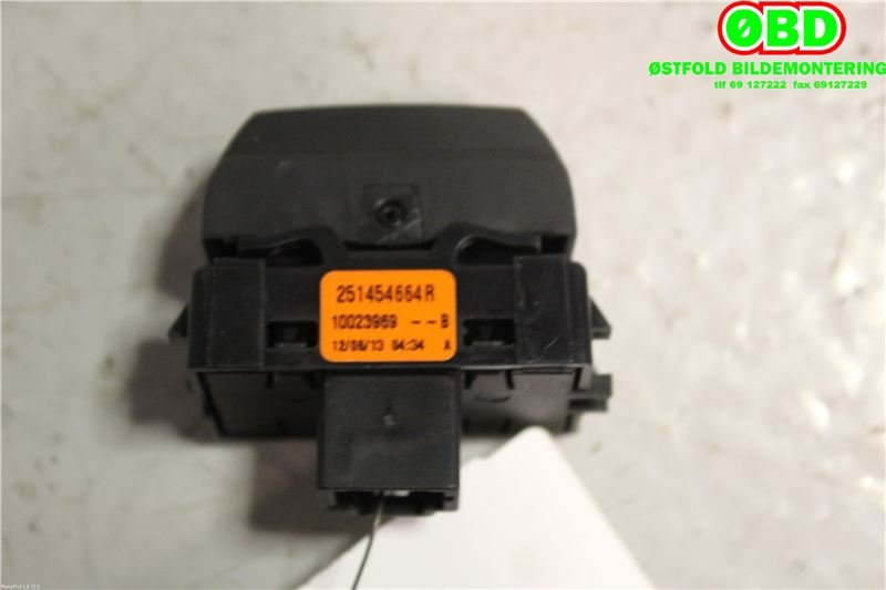 Bryter diverse til Dacia Duster 2010-2017 (Type I)  (1.5 DCI K9K-898|251451432R||251454664R)