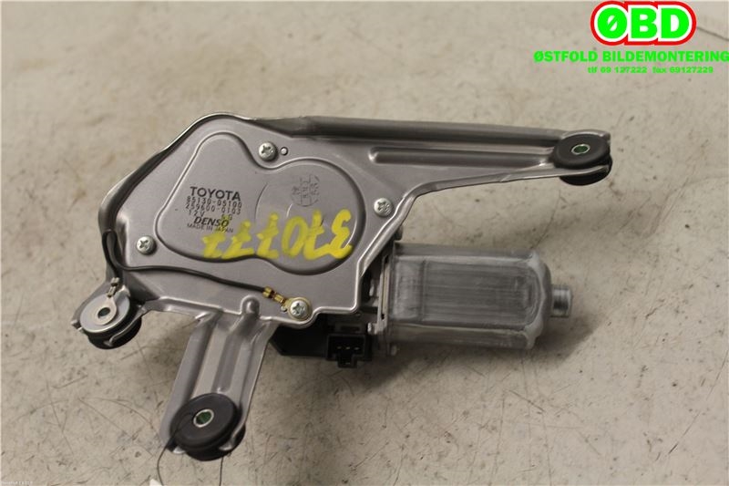 Viskermotor bakrute til Toyota Avensis 2003-2008 (Type II)  (TOYOTA|8513005100|2596000103)